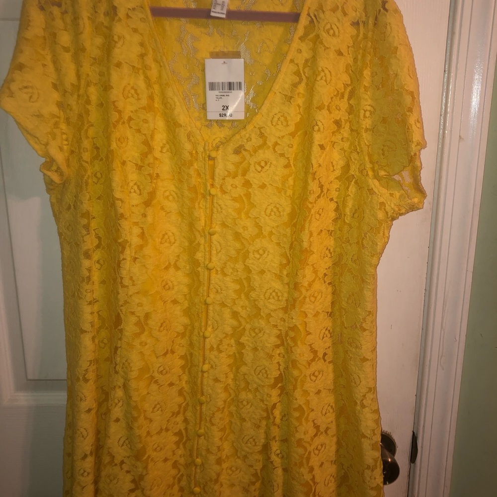Forever 21+ Yellow Dress